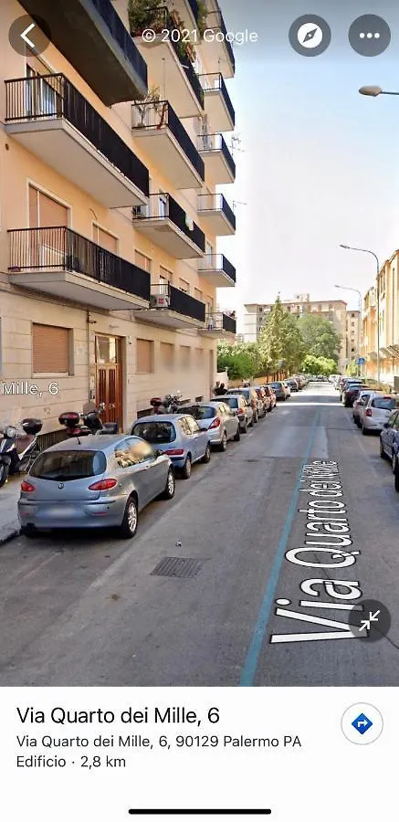 Frühstückspension B&B Bellavista Palermo Italien